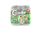 Family Cuddle 2-Ply Aloevera toilet tissue 4 pack — soft fragranced retail toilet roll, buy bulk online UK