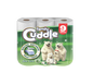 Family Cuddle 3-Ply Aloevera toilet tissue 9 pack — premium fragranced 3 ply roll for retail and hospitality, buy online UK